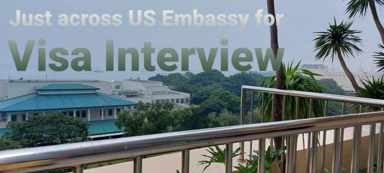 Ferienwohnung Magnificent View Of Manila Bay, Roxas Blvd, Us Embassy Exterior foto